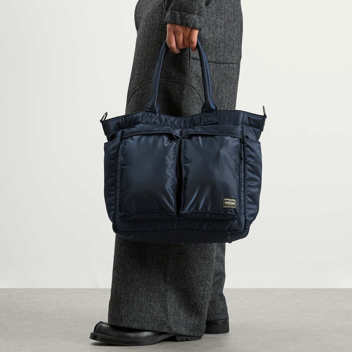 Porter-Yoshida & Co. Tanker Tote Bag - Medium in Navy 