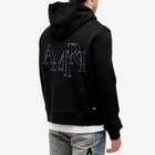 AMIRI Men's Staggered Hoodie in Black