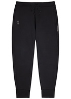 ON Focus Tech Cotton-blend Sweatpants Black