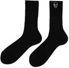 Alexander McQueen Black Skull Socks