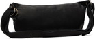 Guidi Black Leather Belt Bag