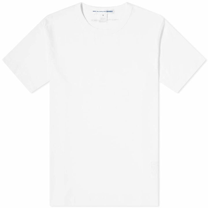 Photo: Comme des Garcons SHIRT Classic Logo Tee White