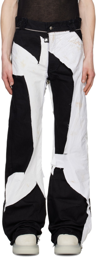 Photo: Swampgod White & Black Cutout & Swampwash Trousers