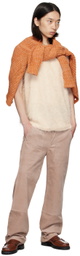 AFTER PRAY Pink Patch Trousers