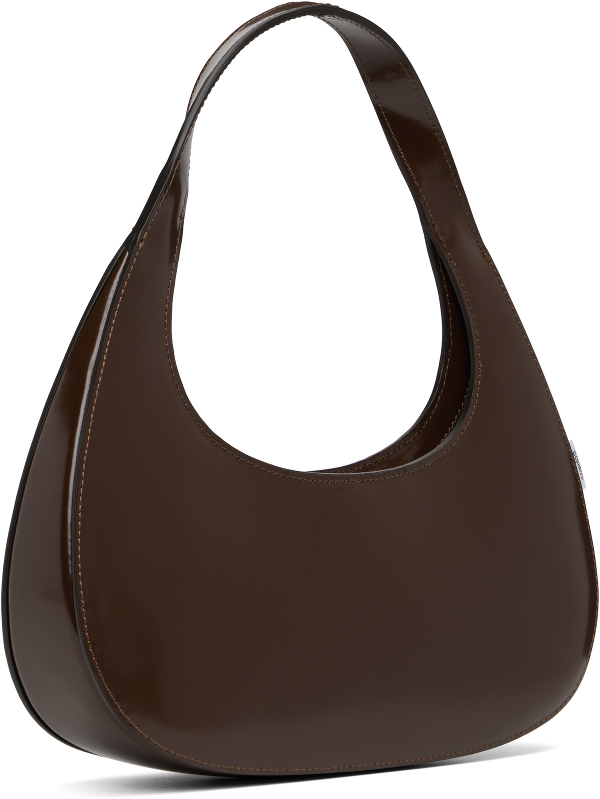 Coperni Brown Slim Swipe Baguette Bag