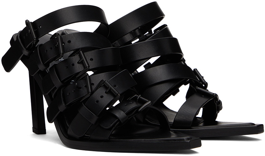 Ann Demeulemeester Black Nel Mules Ann Demeulemeester