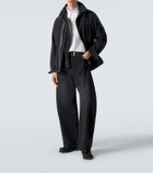 Sacai Belted barrel-leg jeans