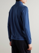 Peter Millar - Albatross Piqué Half-Zip Sweater - Blue