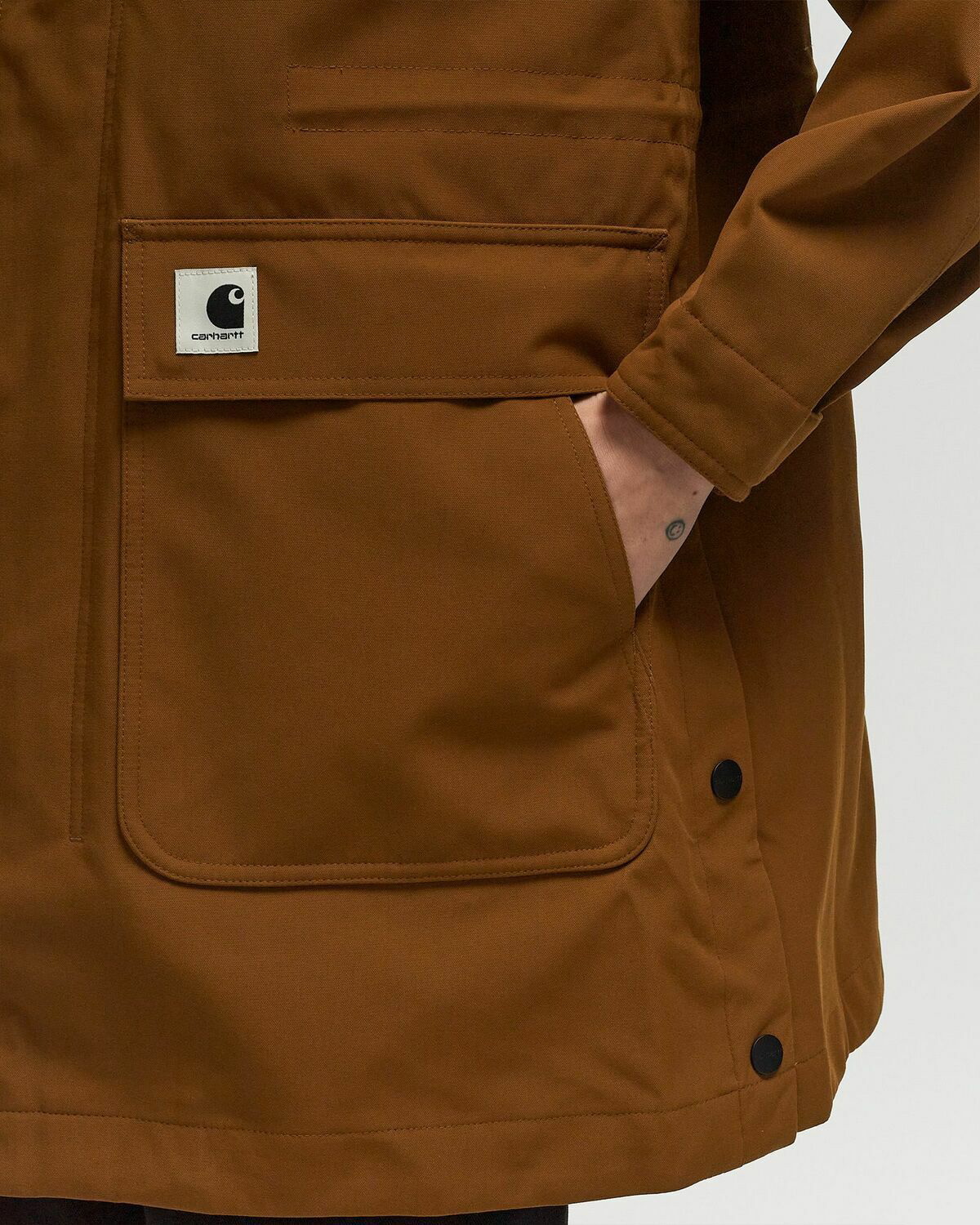 Carhartt WIP Clarton Parka Brown Women Carhartt WIP