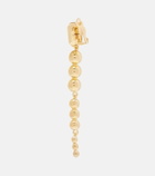 Oscar de la Renta Crystal-embellished clip-on earrings