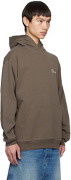 Dime Brown Classic Hoodie