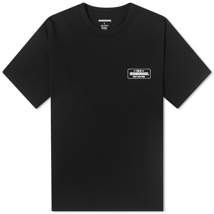 Photo: Neighborhood Men's NH-1 T-Shirt in Black