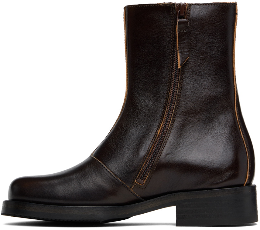 OUR LEGACY Brown Camion Boots Our Legacy
