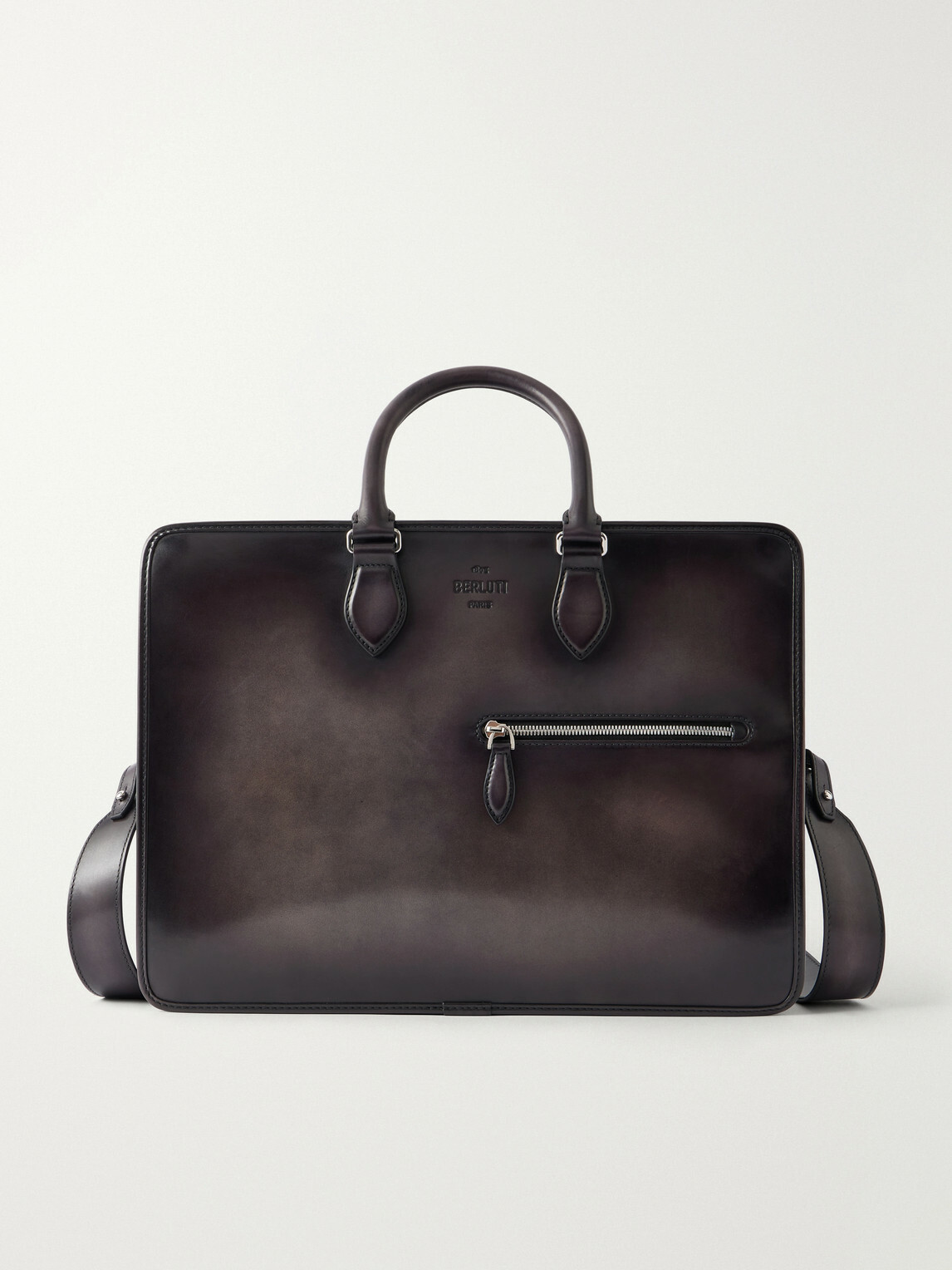 Berluti - 2 Jours Neo Venezia Leather Briefcase