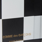 Comme des Garçons Men's SA0641 Glossy Wallet in Check Print