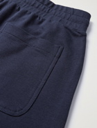 CANALI - Tapered Stretch-Cotton Jersey Sweatpants - Blue - IT 46