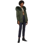 Mr and Mrs Italy Green Down Light New York Jacket