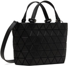 BAO BAO ISSEY MIYAKE Black Crystal Matte Tote