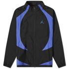 Nike Men's Air Jordan Sport Warm Up Jacket in Black/Lapis