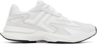 Lanvin White & Off-White JLA Mesh Sneakers