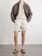 A Kind Of Guise - Volta Straight-Leg Cotton-Blend Ripstop Shorts - Neutrals