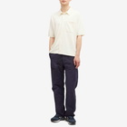 Norse Projects Men's Rollo Full Button Knit Polo in Kit White