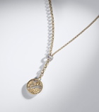 FoundRae Resilience Blossoms Medium 18kt gold necklace with diamonds