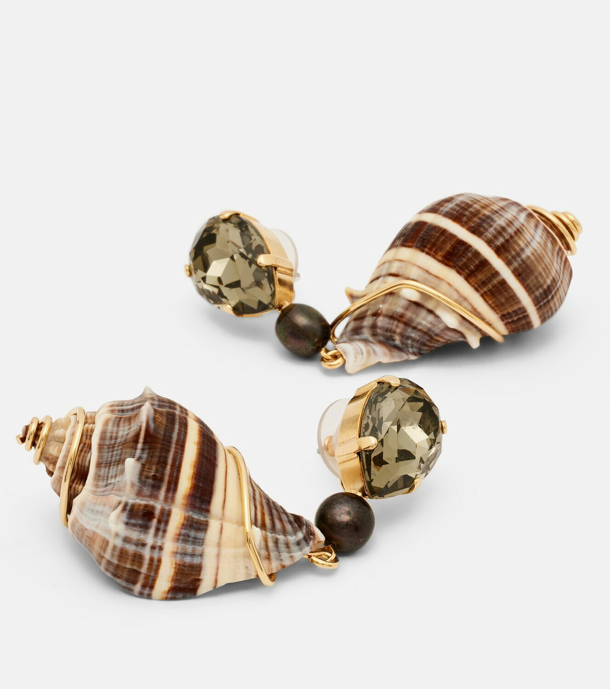 Jennifer Behr Alon crystal-embellished earrings