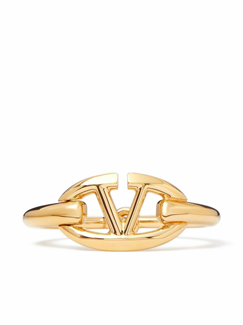 Valentino Garavani Gold VLogo Signature Polished Bracelet