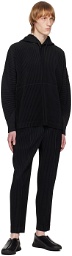 HOMME PLISSÉ ISSEY MIYAKE Black Monthly Color February Hoodie