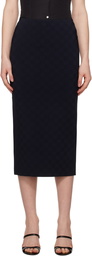 High Sport Navy NSFW Petra Midi Skirt