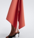 Maticevski Lash draped asymmetric midi dress