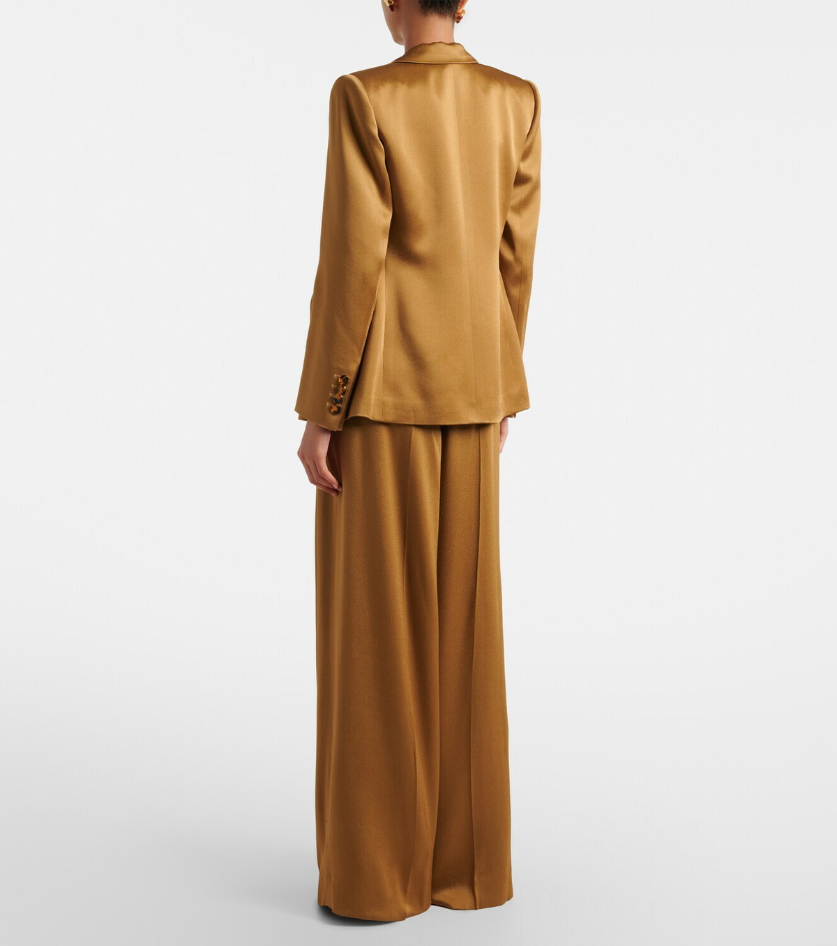 Blazé Milano Husi satin palazzo pants