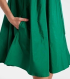Max Mara Beber halterneck taffeta minidress