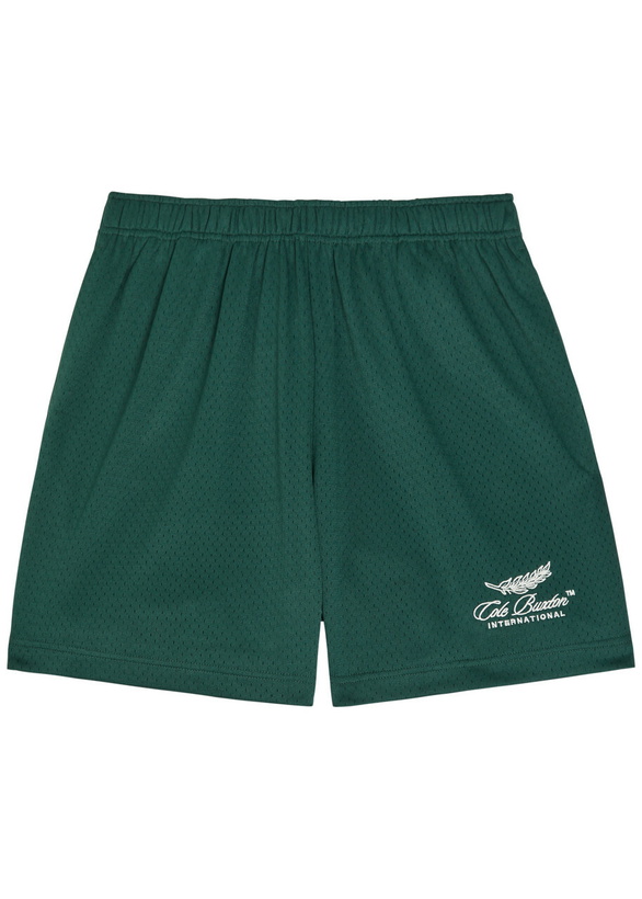 Photo: Cole Buxton International Perforated Jersey Shorts Green