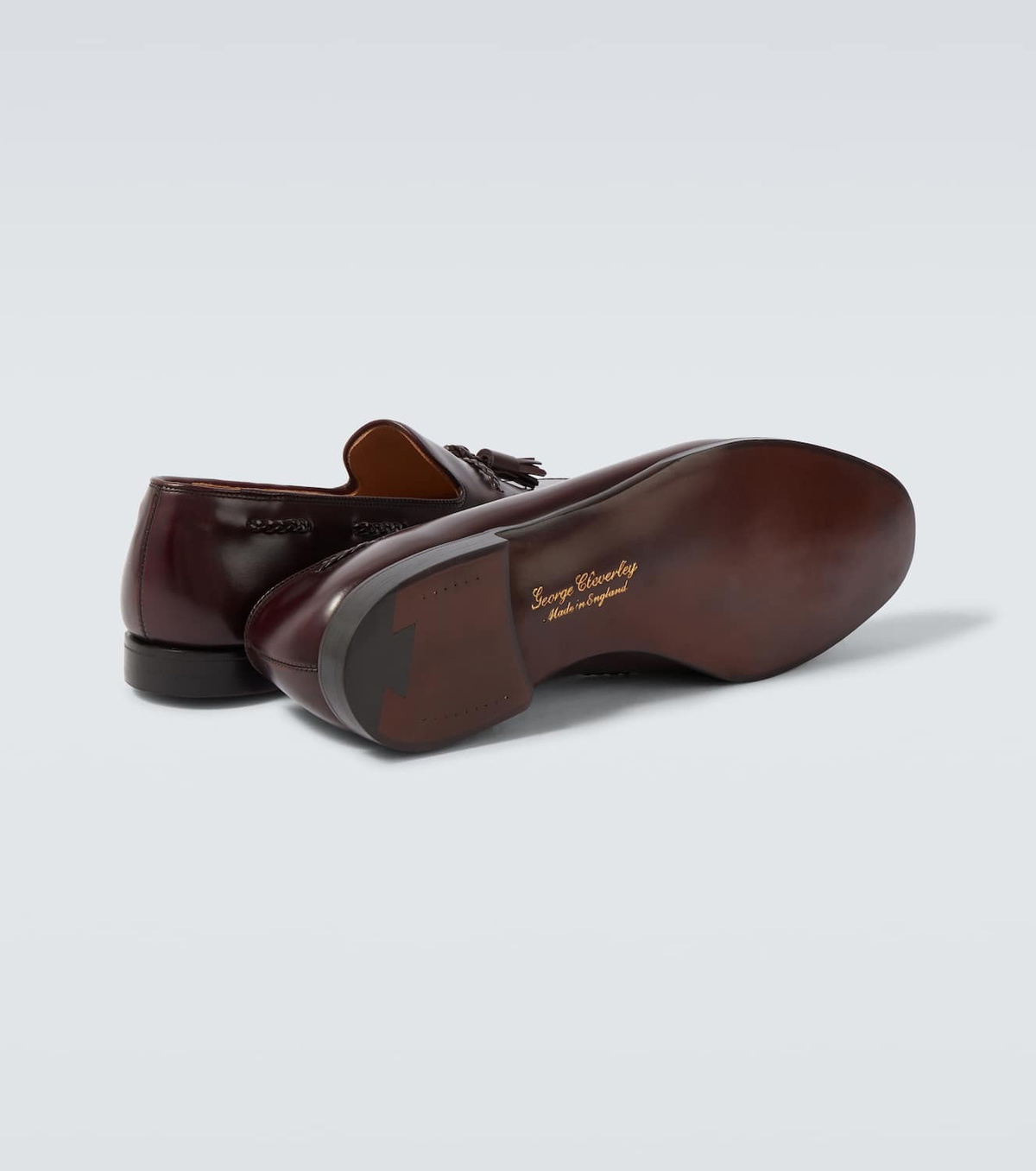 George Cleverley Aidan leather loafers