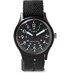 Timex - MK1 Aluminium and Nylon-Webbing Watch - Men - Black