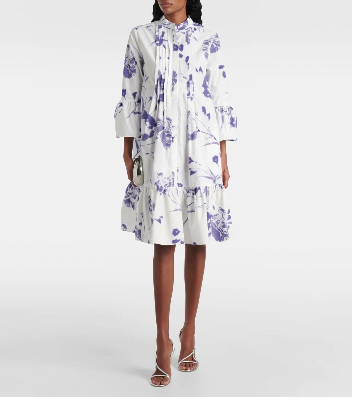 Erdem Floral cotton minidress