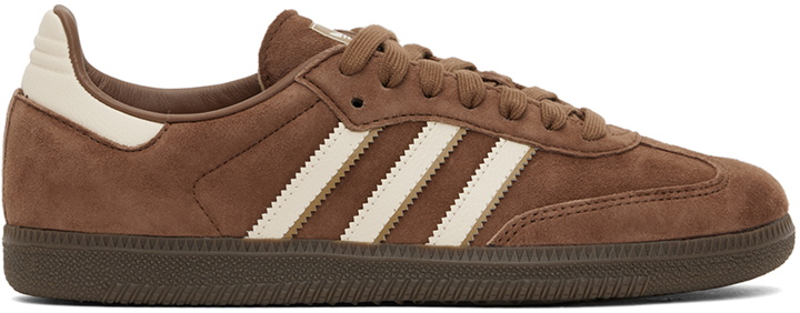 Photo: adidas Originals Brown Samba OG Sneakers