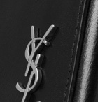 SAINT LAURENT - Logo-Detailed Leather iPhone X Case - Black