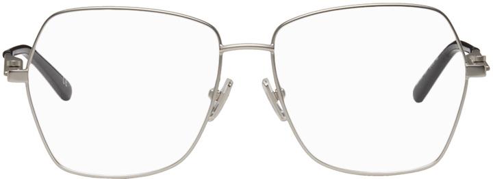 Photo: Balenciaga Silver Matte Glasses