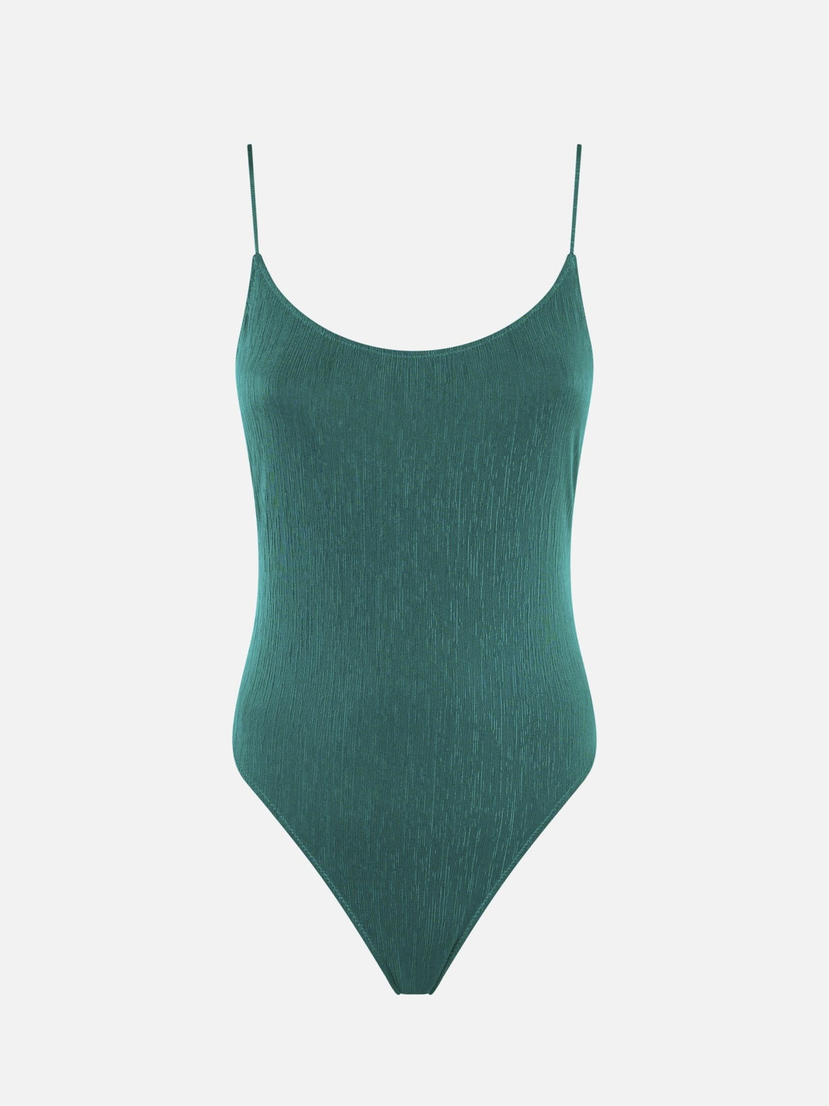 MC2 Saint Barth Pleated Plisse One Piece Swimsuit
