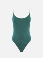 MC2 Saint Barth Pleated Plisse One Piece Swimsuit