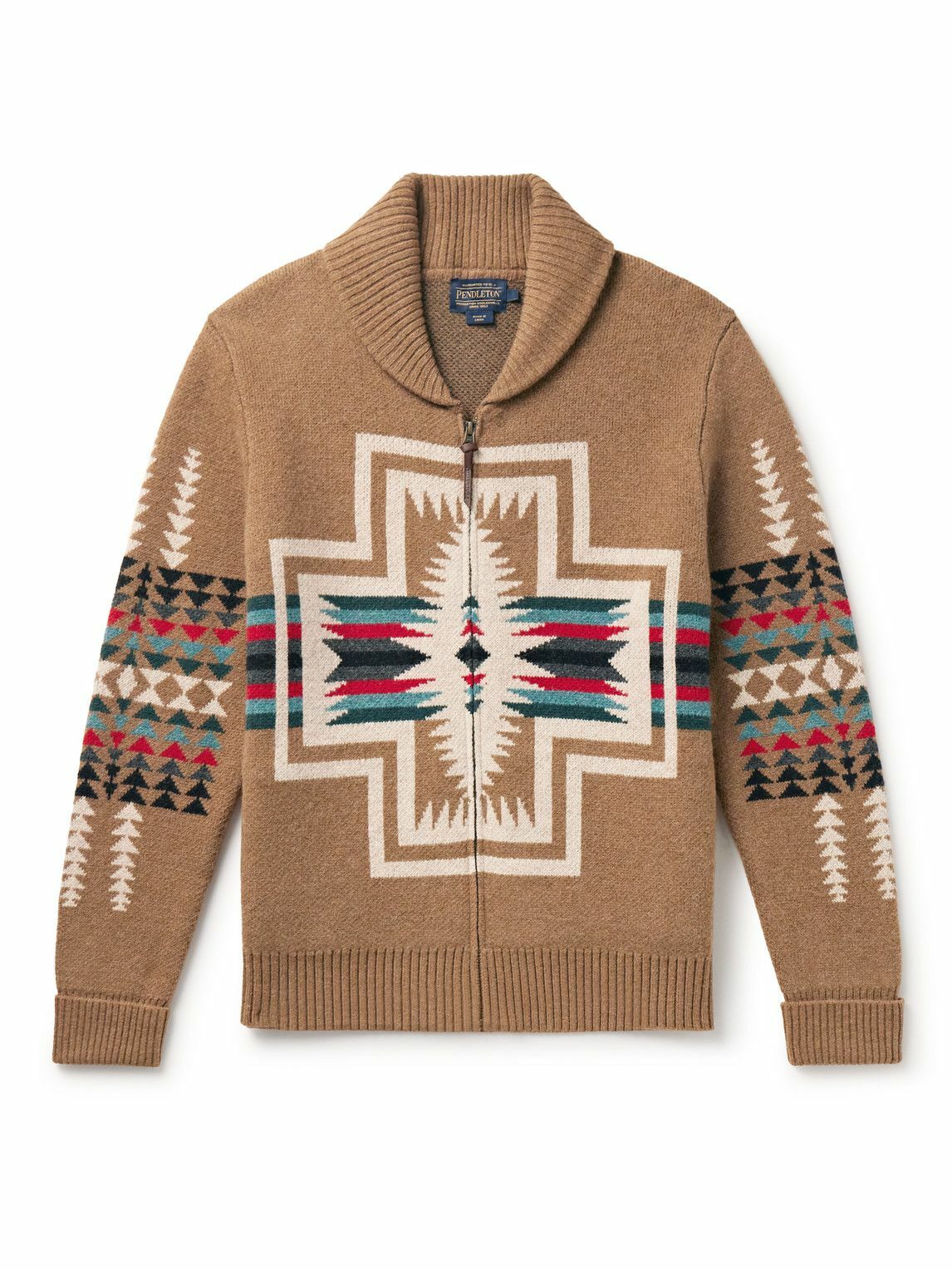 Pendleton zip 2025 up sweater