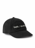 Y,IWO - Embroidered Cotton-Canvas Cap