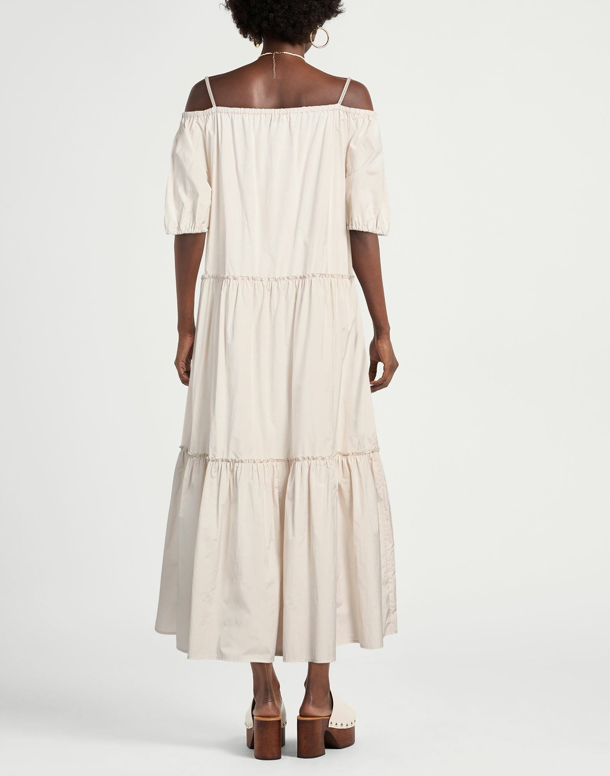 Peserico Womens Maxi dress in Beige