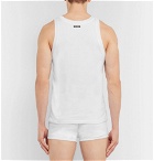 Dolce & Gabbana - Day By Day Two-Pack Stretch-Cotton Jersey Tank Tops - White
