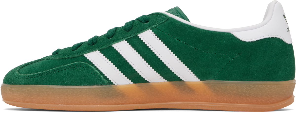 adidas gazelle silver green womens Adidas Gazelle Indoor Shoes in Ash Green / Cloud White / Gum – CHROME