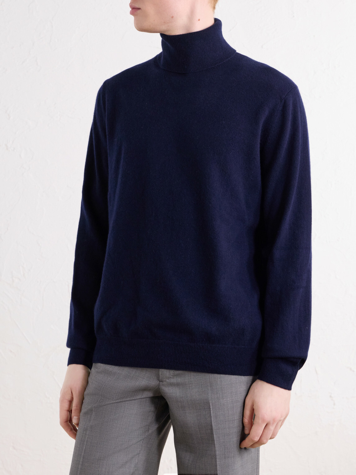 Paul Smith - Cashmere Rollneck Sweater - Blue