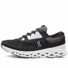 ON Men's Cloudstratus 3 Sneakers in Black